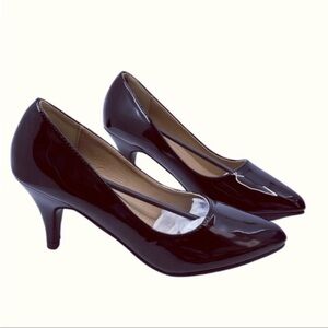 Step up your style with JABASIC Women's Low‎ Heel Dress Pumps - Size 6!